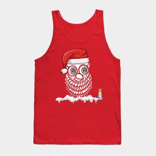Christmas Owl with Hat Northern Soul Keep the faith Tank Top